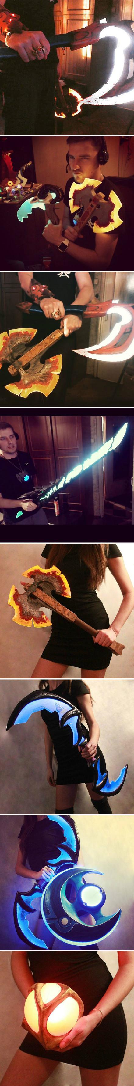 国外玩家制作DOTA2游戏道具 你最喜欢哪一个?