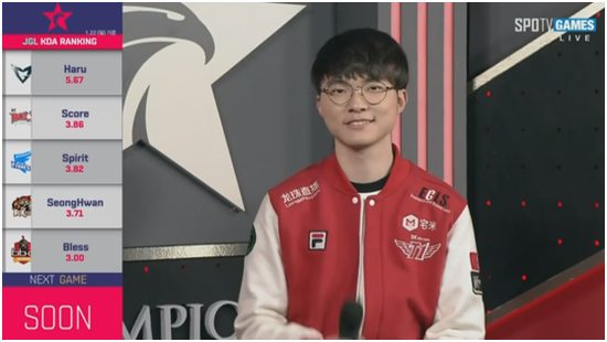 Faker:练英雄我只需要一个月!