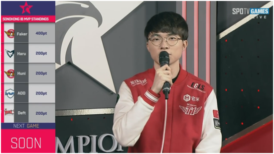 Faker:练英雄我只需要一个月!