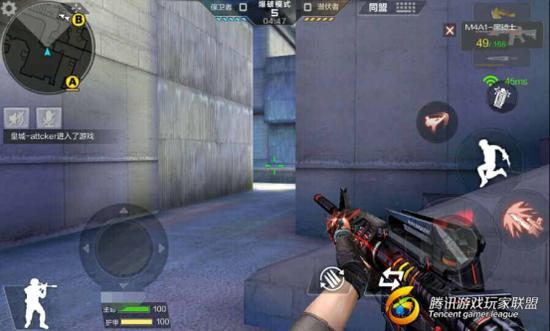 潜伏者进攻:潜伏者进攻A点和B点,但是因为沙漠灰地图做了些许的改变所以我们进攻的重点也有一些变化。