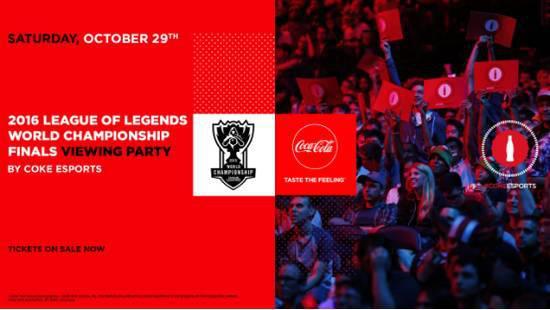 可口可乐赞助S6总决赛