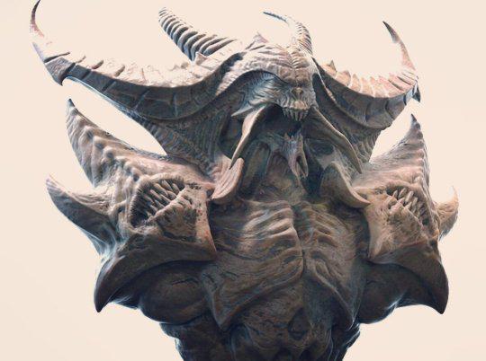 虫族爱好者!玩家3D打印星际2女王凯瑞甘