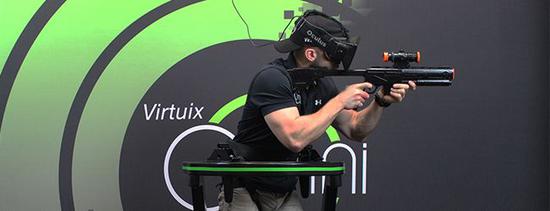 枪战游戏VR火爆登陆上海丰源VR体验馆 刺激酷