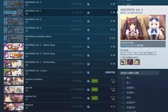 steam上已经登录了无数的日本游戏，这些游戏很多都是从主机或者掌机移植过来的（图文无关……）