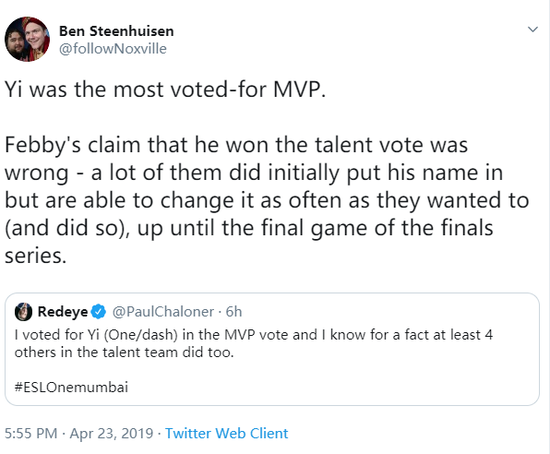 FebbyʾMVP鹦רͶƱ˵