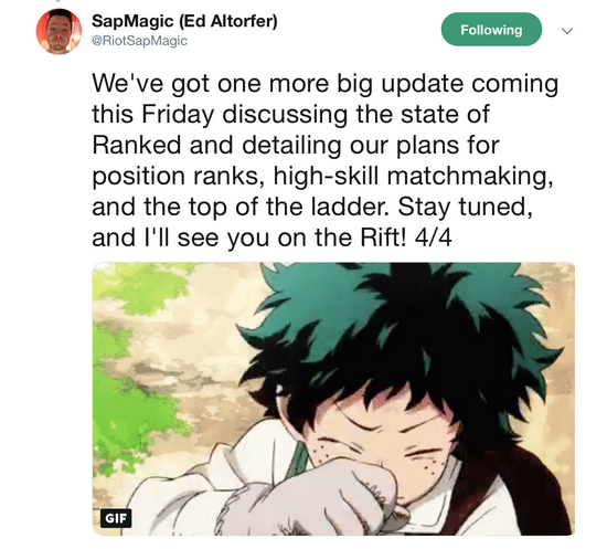 英雄联盟排位系统将迎来更新 新位置排位或遭取消