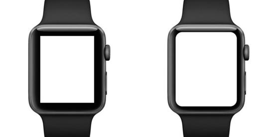 新款Apple Watch边框更窄（图源：Technobezz）