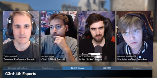 nafany：观众乱喷会影响到选手和他队友