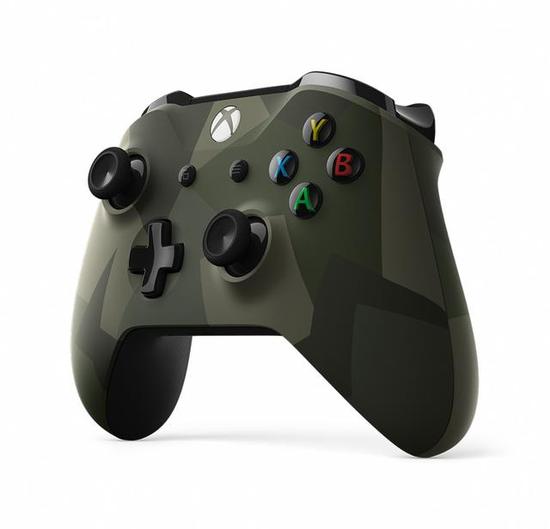 丛林武力”主题 Xbox 无线手柄