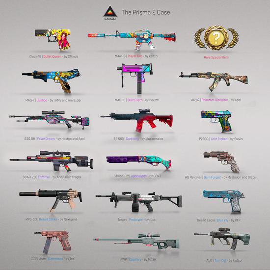 CSGO更新日志：裂网大行动结束，新武器箱上线