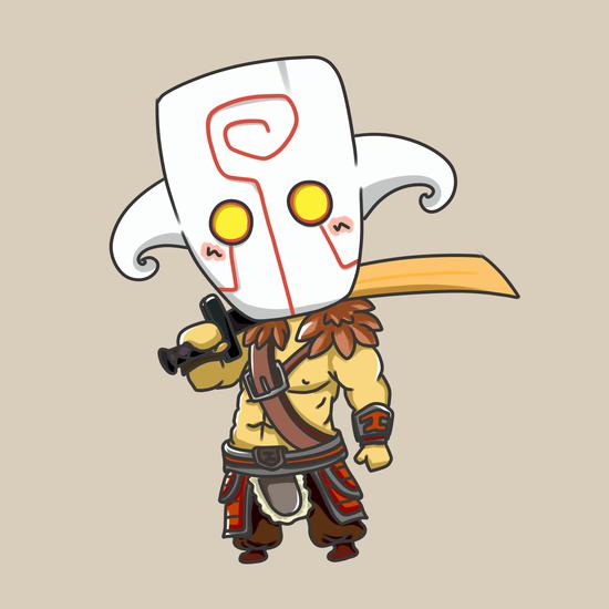dota2游戏2020年原创手绘头像第一弹