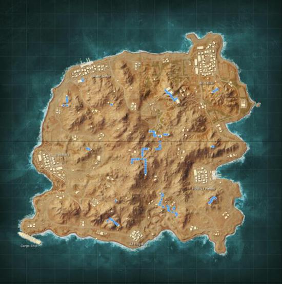 PUBG新地图六个跳点与地下隧道公布