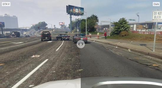 英特尔推出ai现实增强工具 大幅优化 Gta5 画面