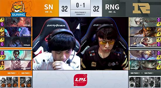 SN中期大龙决策失误被团灭，RNG2-0斩获五连胜！