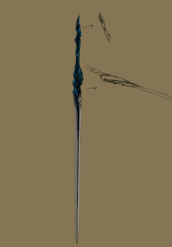 青霜剑剑体设计图
