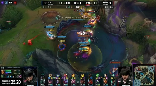 【蜗牛电竞】《英雄联盟》S15全球总决赛半决赛TES对阵T1战报【EV扑克小游戏官网】