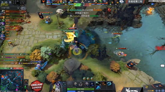 无惧“天敌”,VP让一追二击败EG打进前六