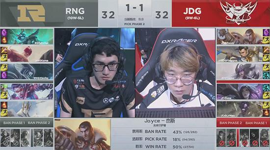 京城德比，JDG 3-2复仇RNG晋级季后赛四强！