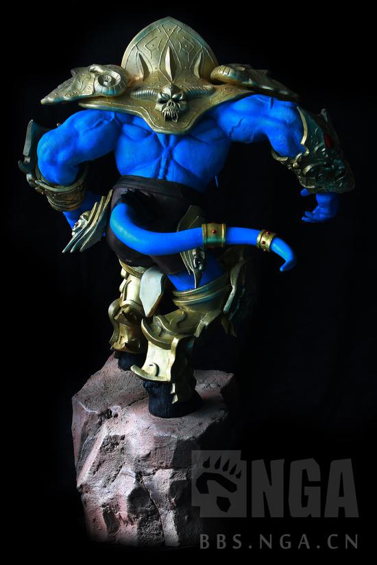 魔兽玩家制造手办 来自阿古斯的艾瑞达人大魔