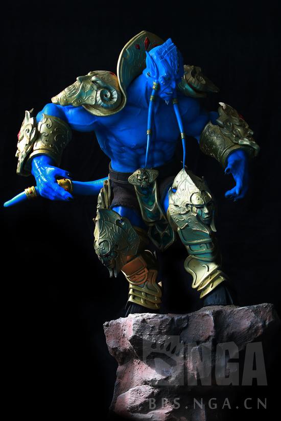 魔兽玩家制造手办 来自阿古斯的艾瑞达人大魔