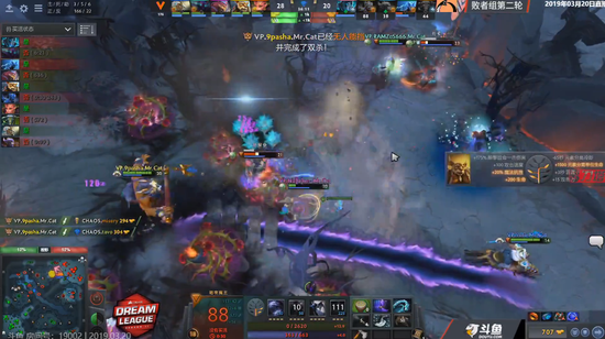 梦幻联赛Major:VP拒绝被爆冷让一追二击败Chaos