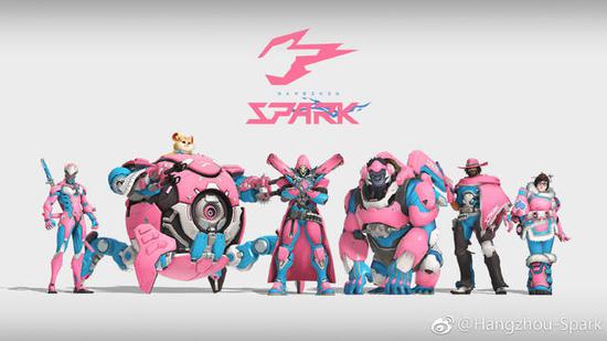 守望先锋B站杭州闪电队皮肤席卷全服