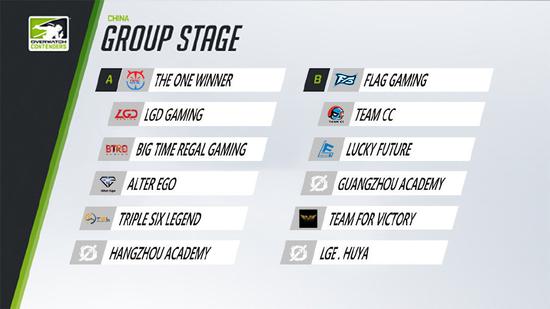 2019 CNOC S1将于3月16日正式开赛,分组公布