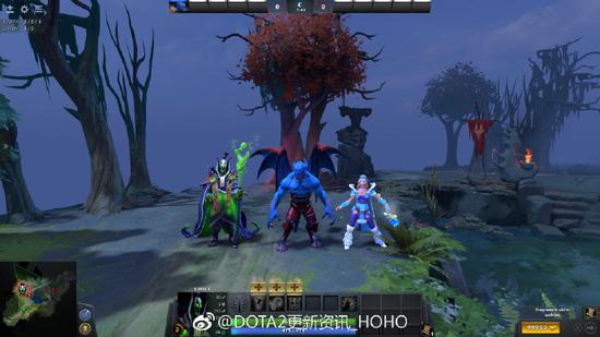 DOTA2更新：魔王威显，夜魔模型得到加大