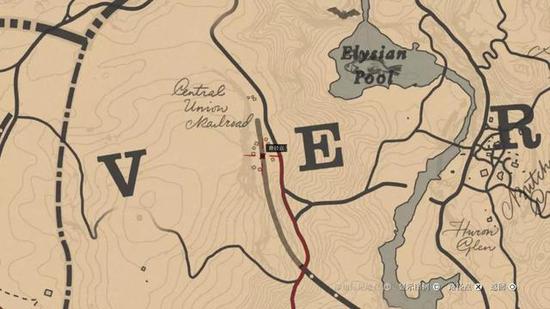 游戏地图中的铁路