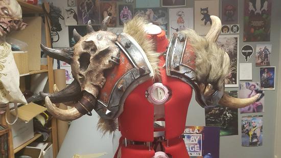cosplay兽头教程,兽设头套怎么做