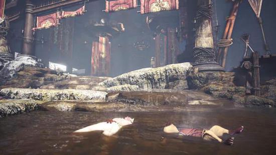 《怪猎世界》冰原DLC集会区域演示 基本设施一应俱全