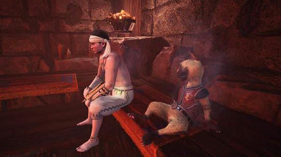 《怪猎世界》冰原DLC集会区域演示 基本设施一应俱全