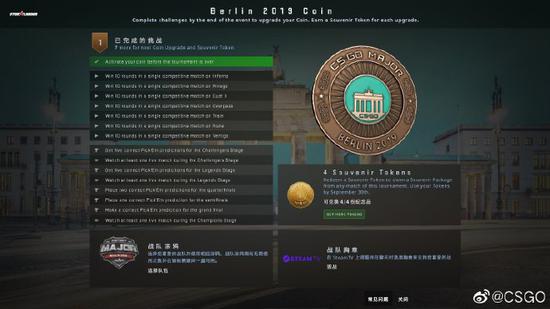 CSGO更新日志：柏林Major印花胶囊通行证正式更新