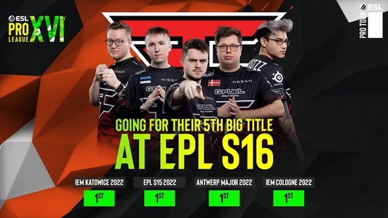 鏖战9月 ESL Pro League S16前瞻