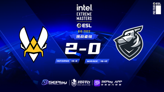 IEM 里约 Major：VIT 2-0 GH成功续命！