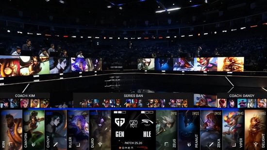 【蜗牛电竞】《英雄联盟》S15淘汰赛1/4决赛第一日GEN 3:1战胜HLE!超威挺进四强【EV扑克小游戏官网】