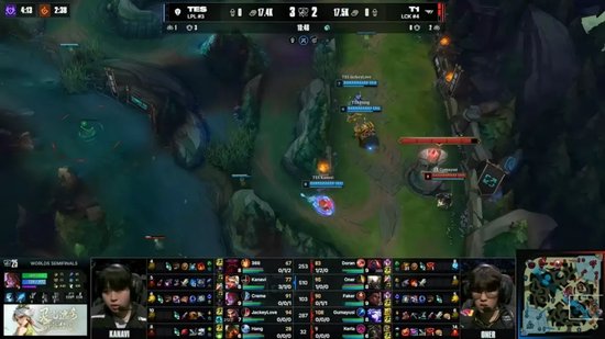 【蜗牛电竞】《英雄联盟》S15全球总决赛半决赛TES对阵T1战报【EV扑克小游戏官网】