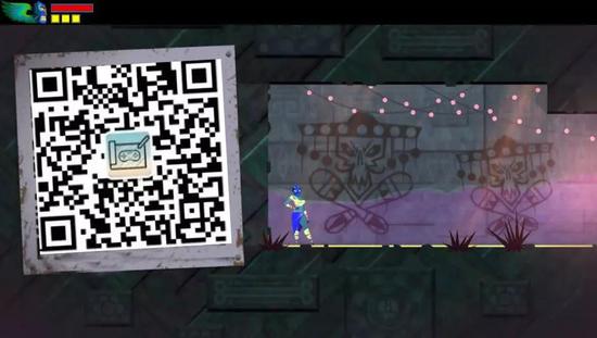 这是第1代。看!我发现了一个二维码,你敢按住顺便识别一下吗?