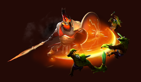 DOTA2全新力量英雄来袭 天界长子战神玛尔斯登场