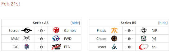 ESL OneάȴգFTDȻС