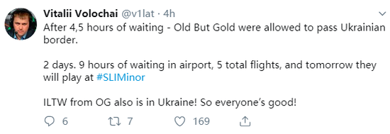 基辅Minor全员到齐,OBG全队与iLTW成功入境