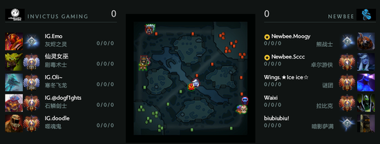 Newbee战队新选手试训 Wings.iceice登场