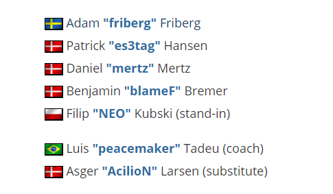 备战ECS S7预选赛 Heroic招入老将NEO