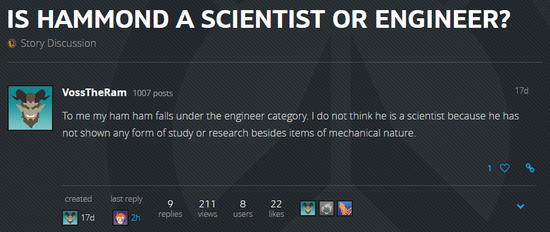 《守望先锋》首席编剧:哈蒙德更像一名机械师