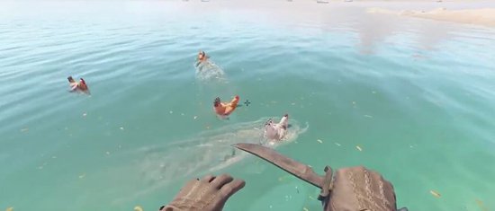 CS2更新！Valve推送两张新图 鸡已学会游泳