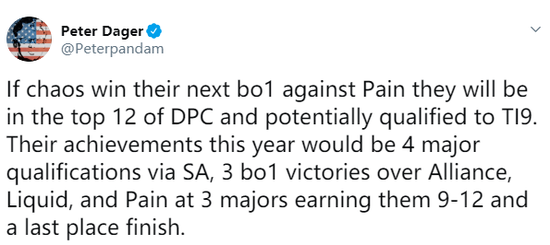 OG已半只脚踏进TI9,PPD再吐槽南美名额问题