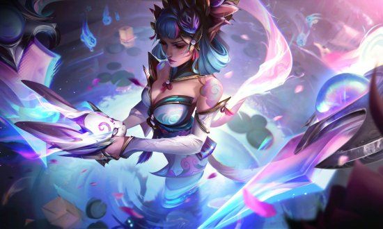 《LOL》灵魂莲华皮肤预览 武魂瑟提少女辛德拉神中神