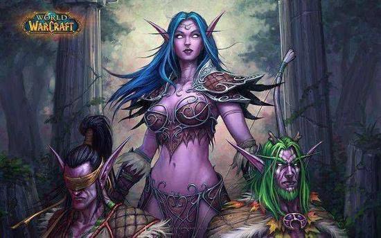 欧美市场也有优秀的MMO,例如WOW