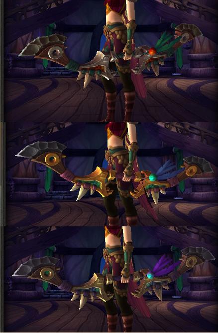 魔兽8.0测试服前瞻 赞达拉任务奖励武器模型展