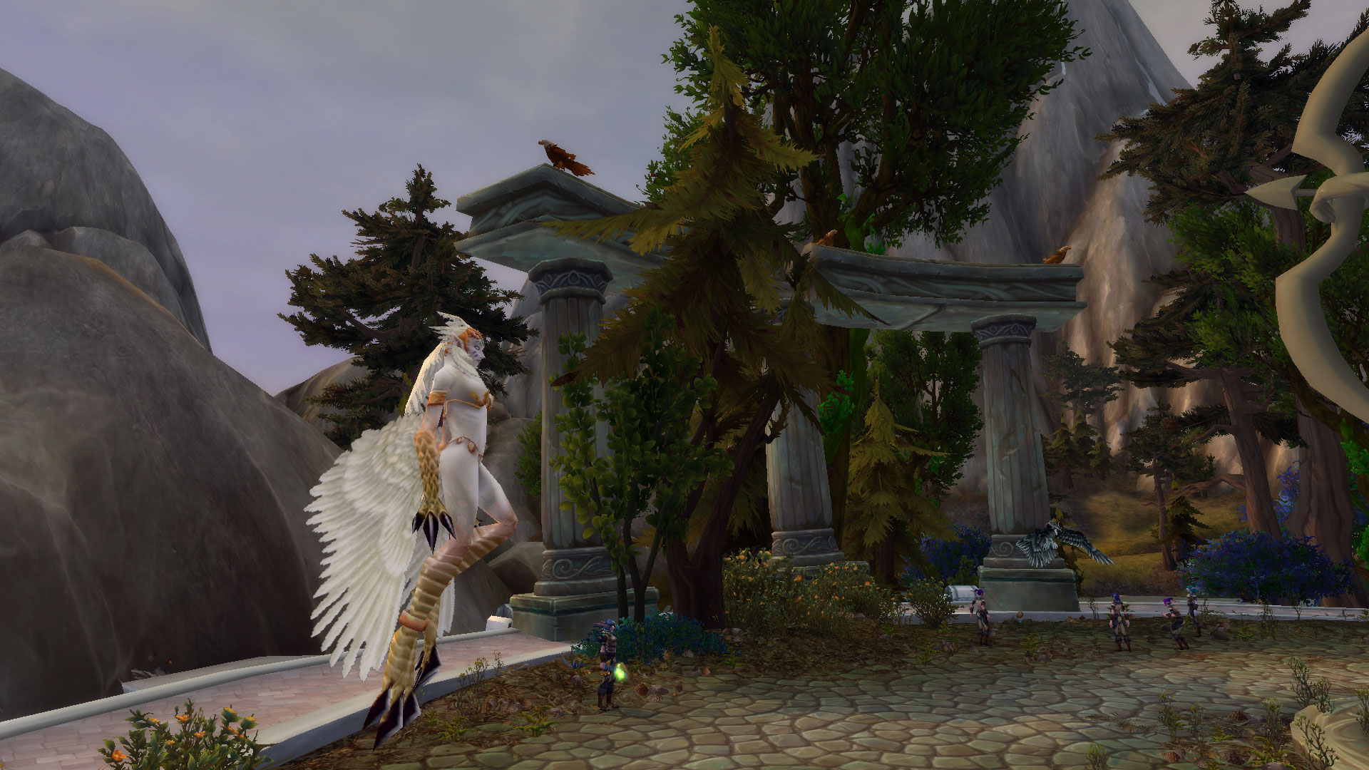 山苍水急至高岭魔兽7.0美图赏